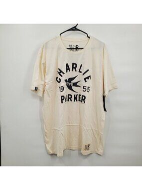 Roots Of Fight Charlie Bird Parker '55 Graphic Tee Shirt Top Men Size 2XL NWT